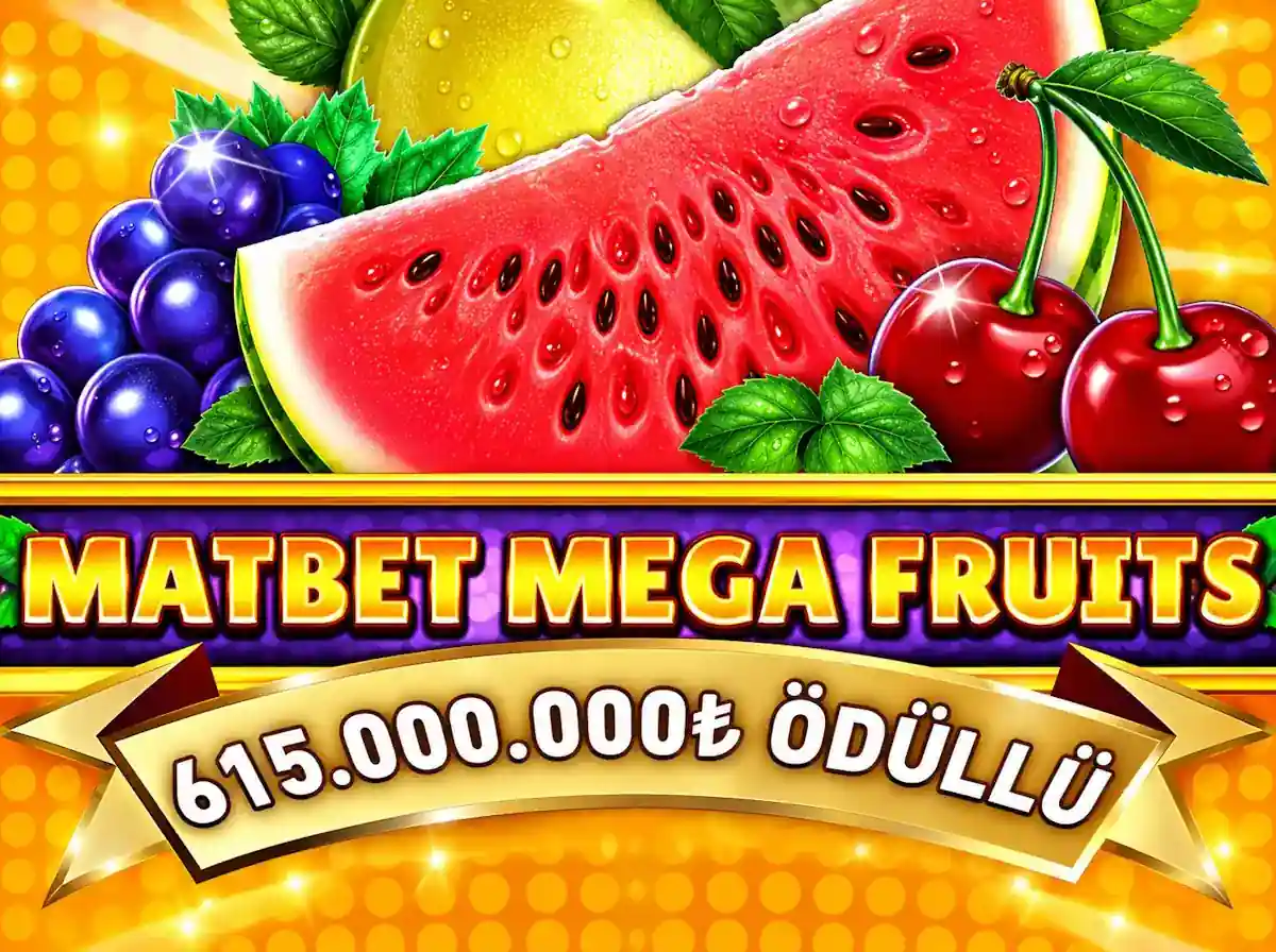 MATBET Mega Fruits oyununun üz qabığı
